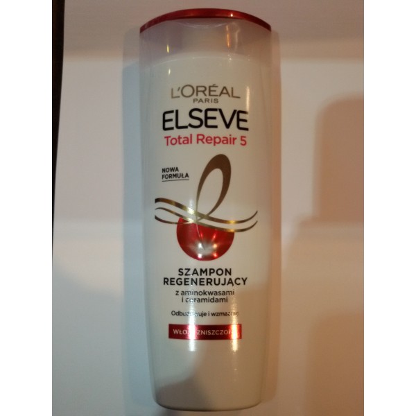 loreal ELSEVE TOTAL REPAIR 5 szampon do włosów 400ml.
