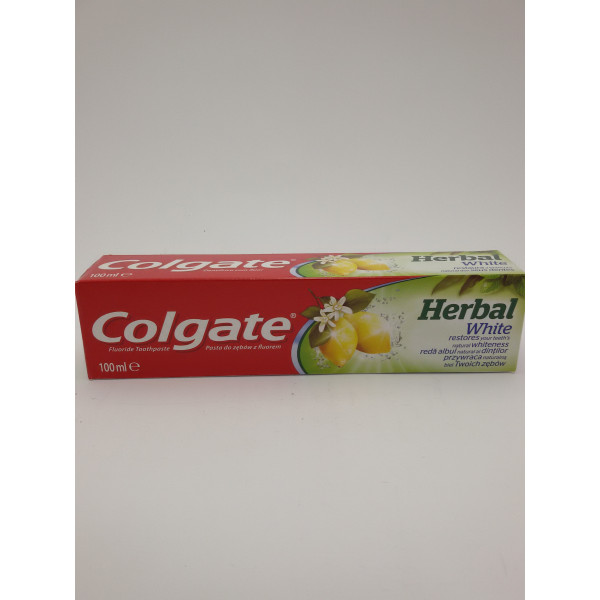 COLGATE HERBAL WHITE 100ml. pasta do zębów.